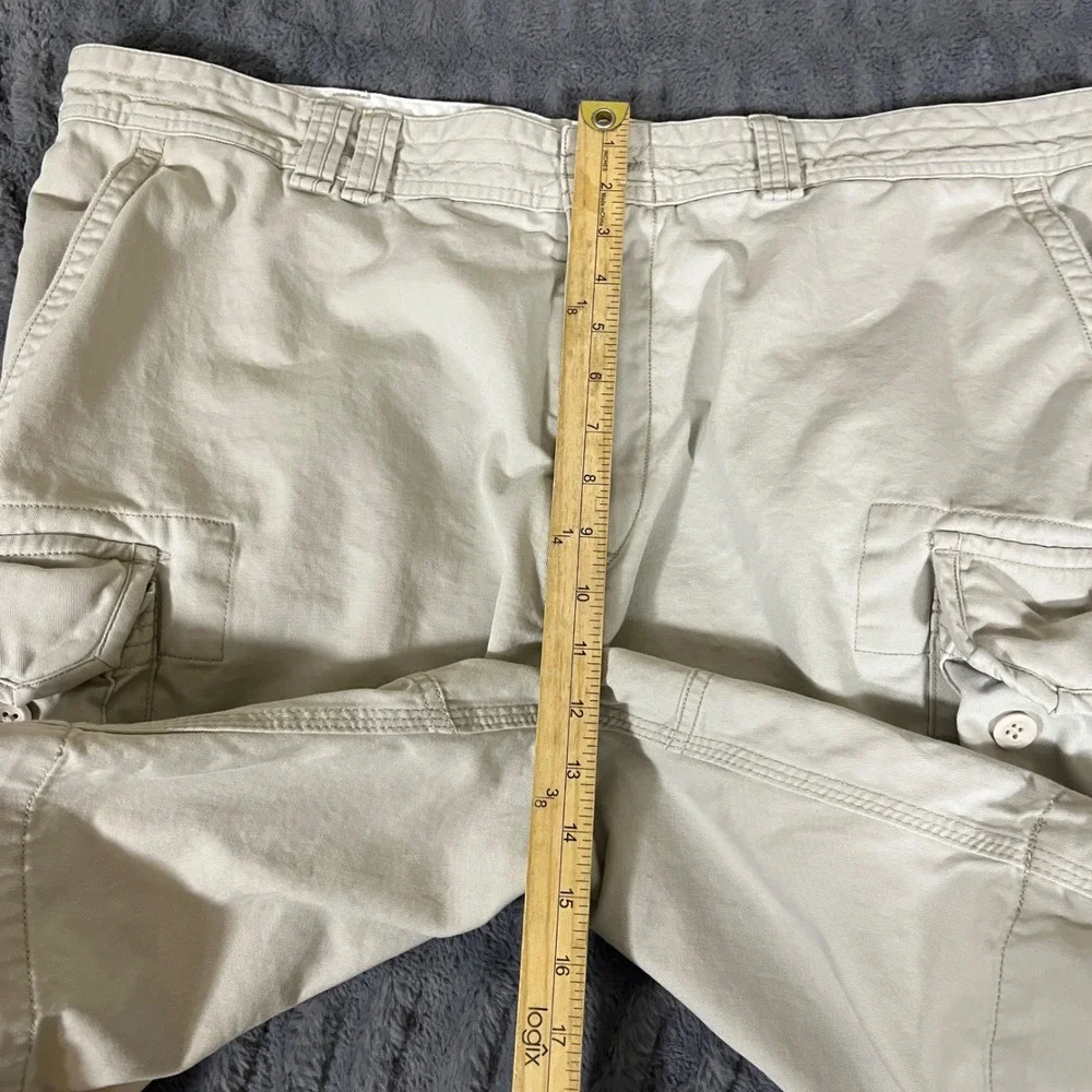 Polo Ralph Lauren Mens 42 Tan Classic‎ Polo Chino Cotton Cargo Shorts Khaki